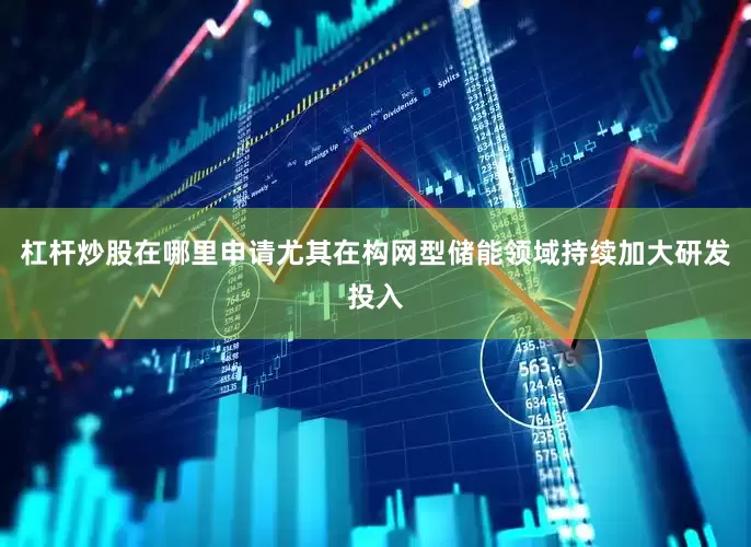 杠杆炒股在哪里申请尤其在构网型储能领域持续加大研发投入